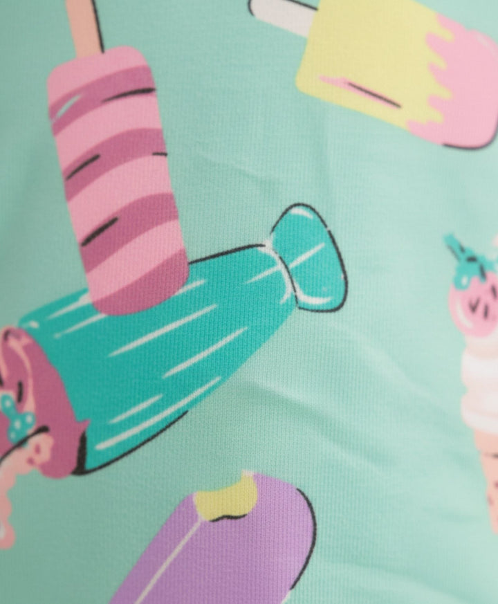 Icecream Girls Leggings - Aqua