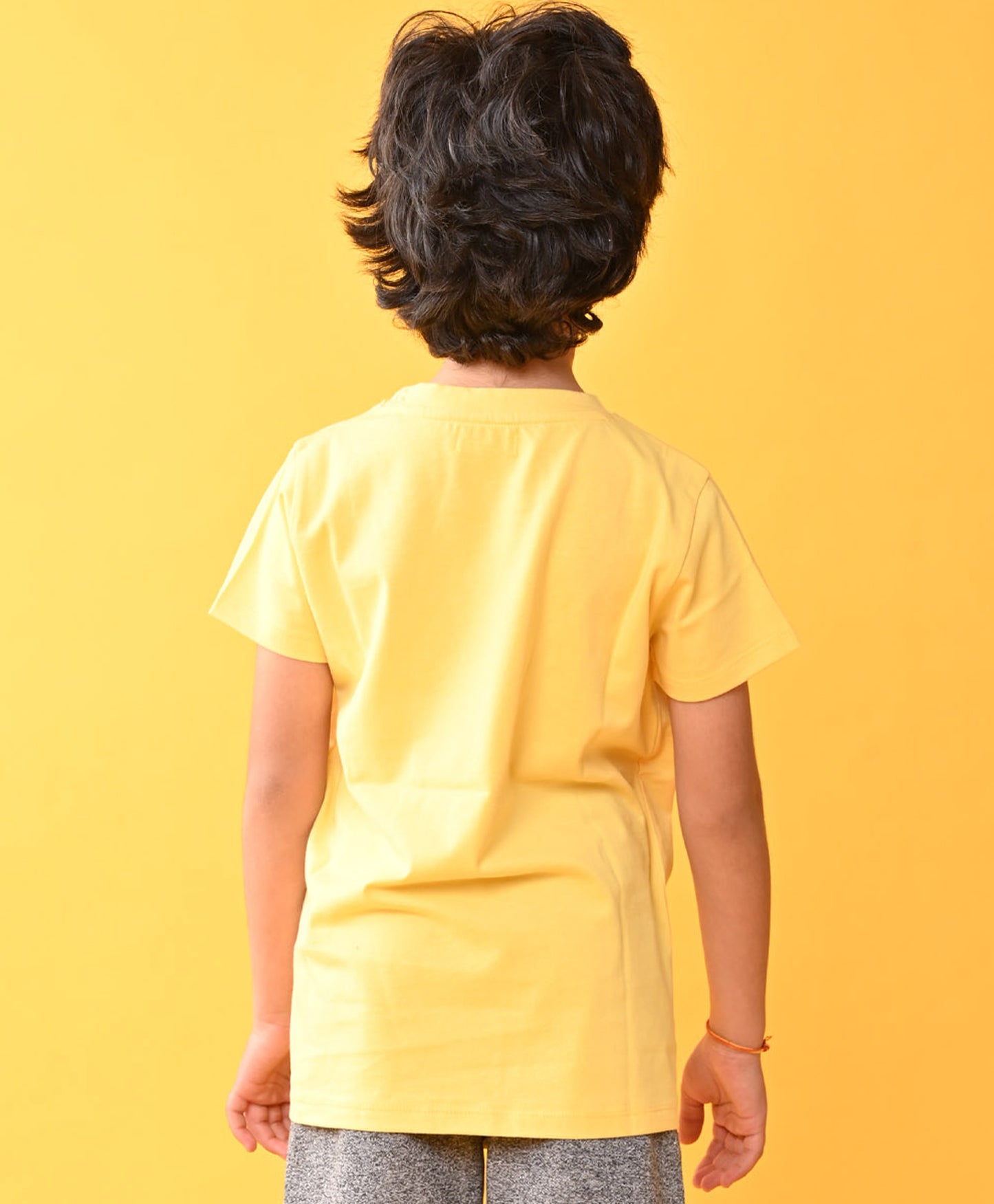 ARGENTINA YELLOW SHORT SLEEVES T-SHIRT - YELLOW