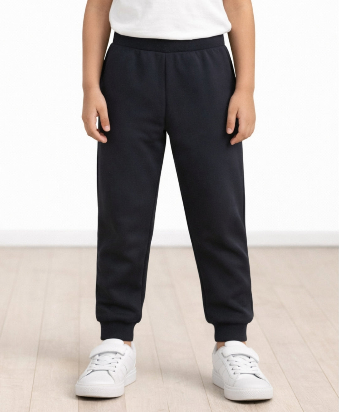 Black Boys Summer Terry Jogger - Black - Anthrilo 