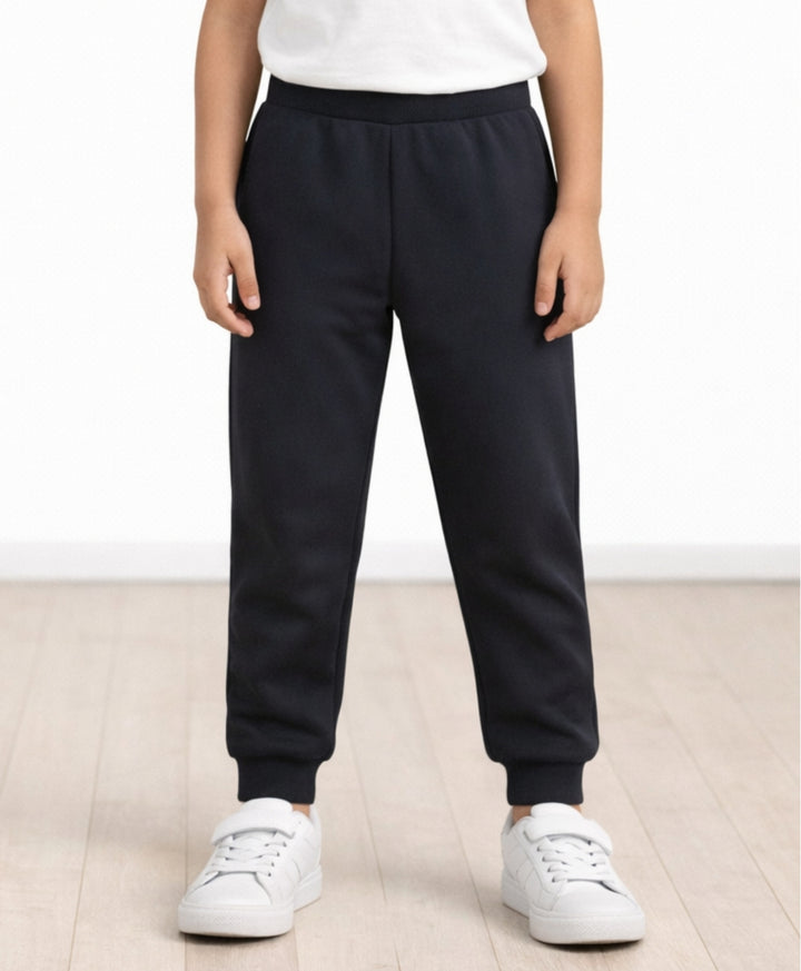 Black Boys Summer Terry Jogger - Black - Anthrilo 