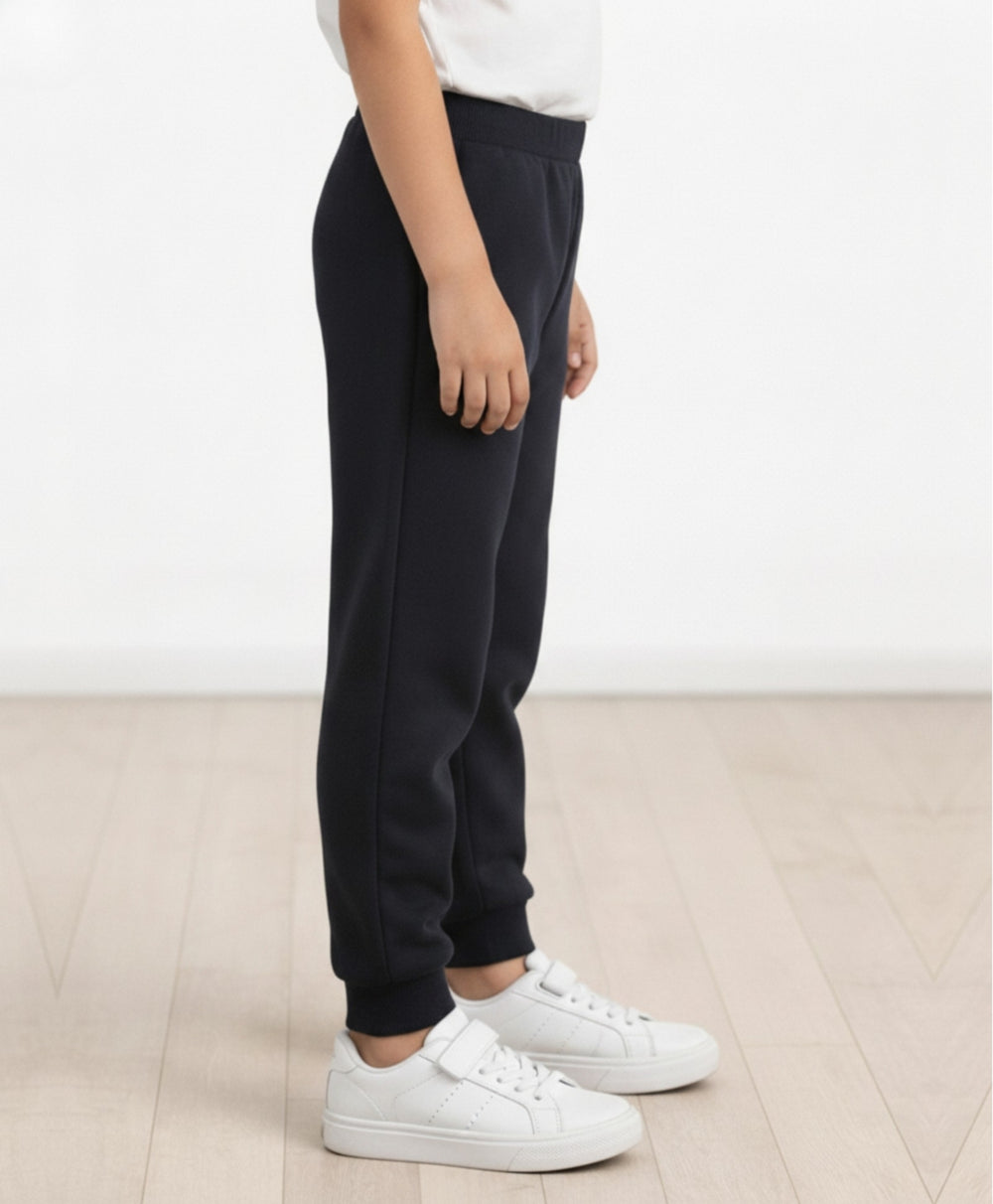 Black Boys Summer Terry Jogger - Black - Anthrilo 