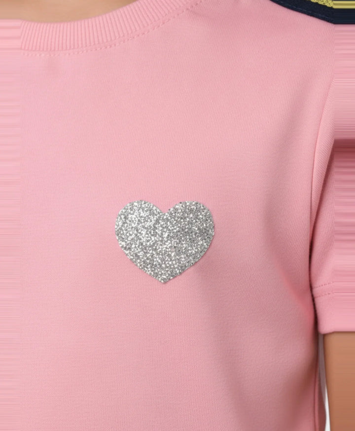 PINK HEART TOP - PINK - Anthrilo 
