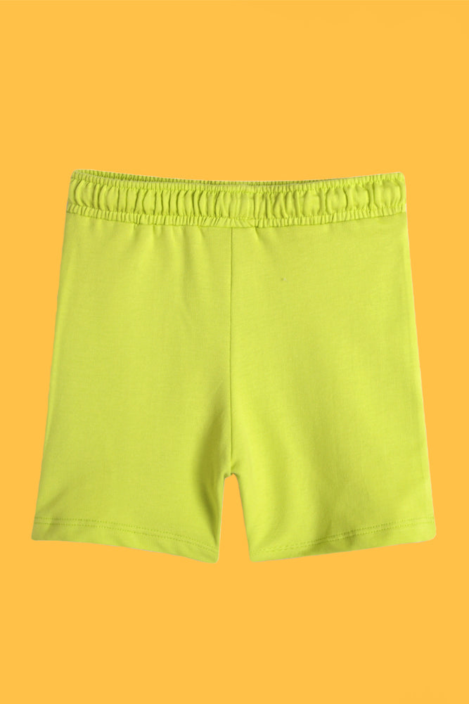 SUMMER NAVY AND SUMMER LIME GREEN SHORTS (PACK OF 2) - Anthrilo India