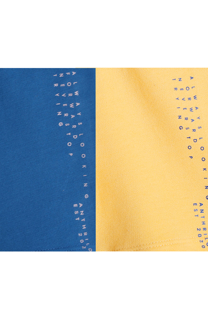SUMMER YELLOW AND SUMMER BLUE SHORTS (PACK OF 2) - Anthrilo India