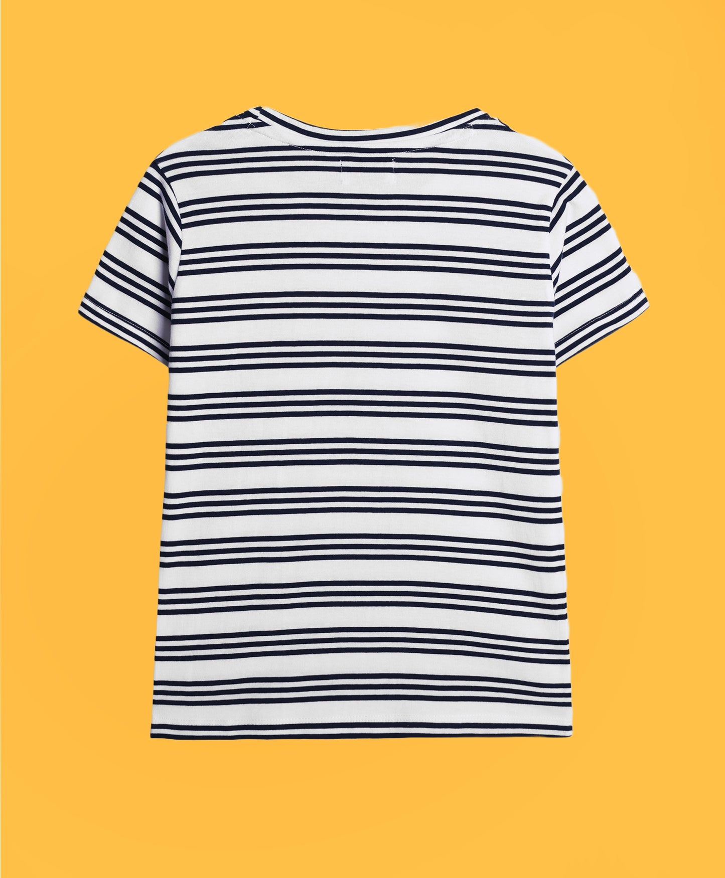 TIE DYE WHITE AND NAVY STRIPED T-SHIRT (PACK OF 2)