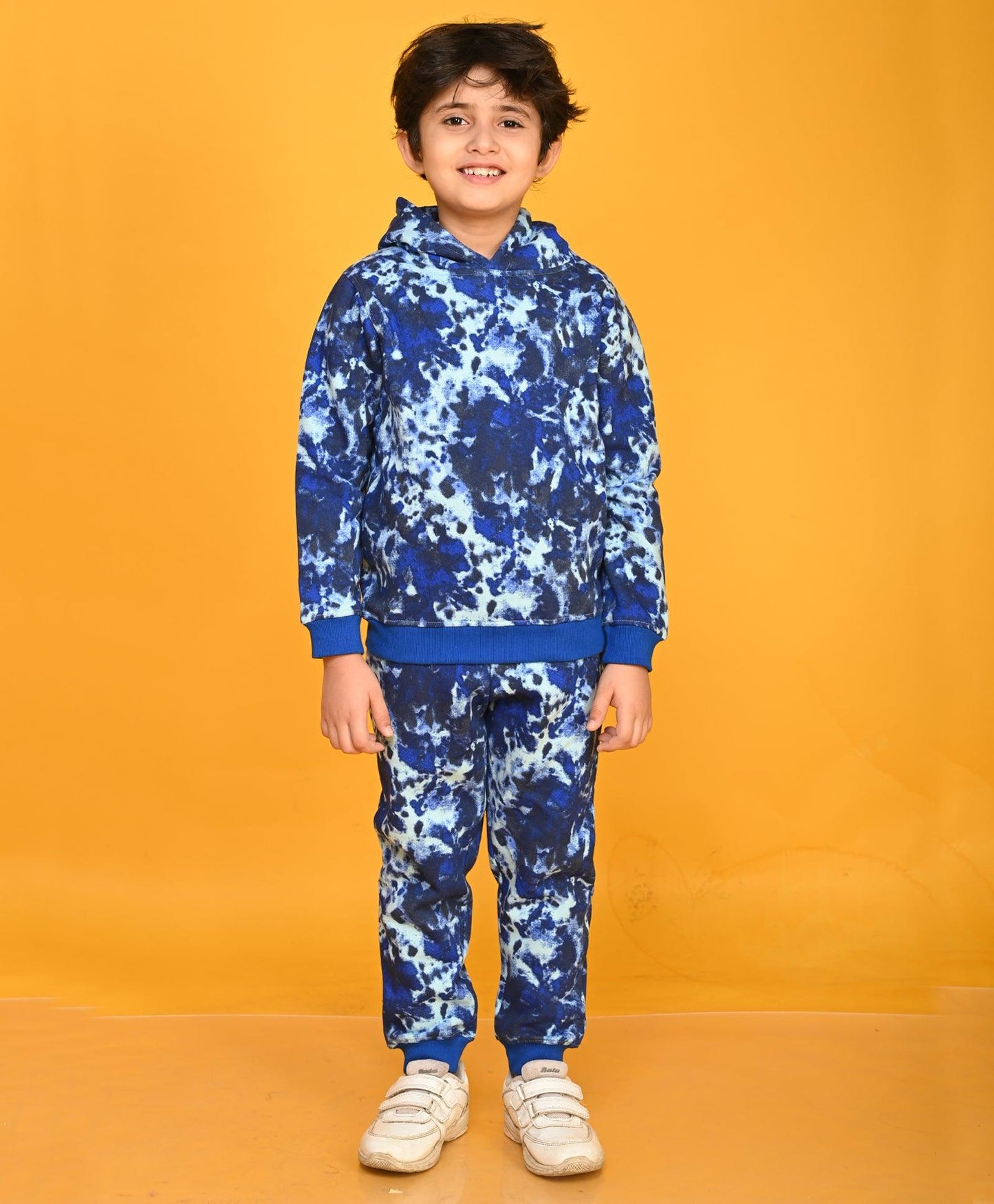 TIE DYE SKY BOYS HOODIE JOGGER SET - SKY
