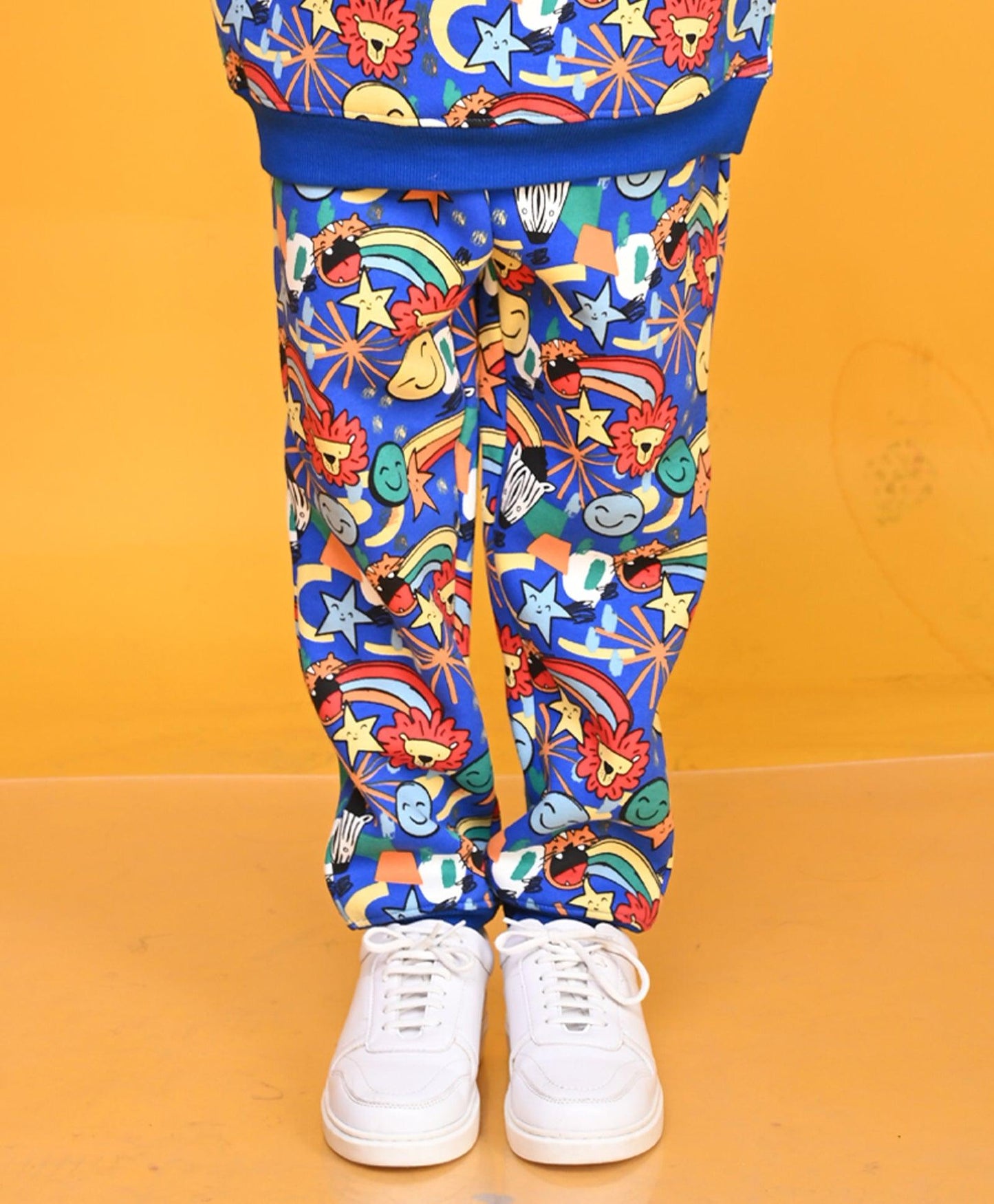 ANIMAL BOYS FLEECE JOGGER - BLUE