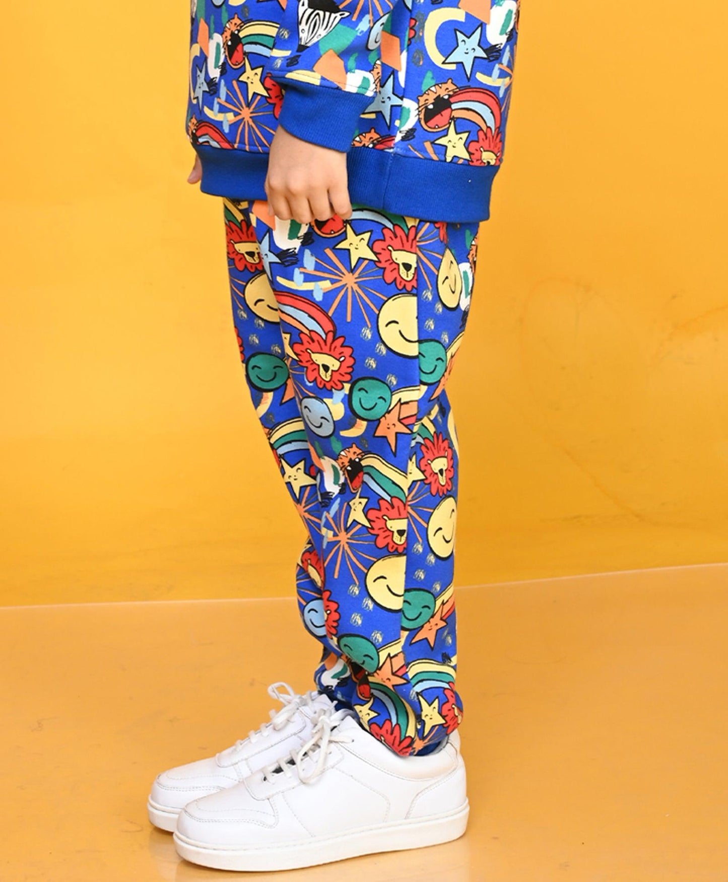 ANIMAL BOYS FLEECE JOGGER - BLUE