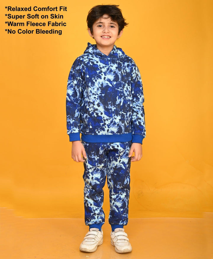 TIE DYE SKY BOYS FLEECE JOGGER - SKY - Anthrilo 