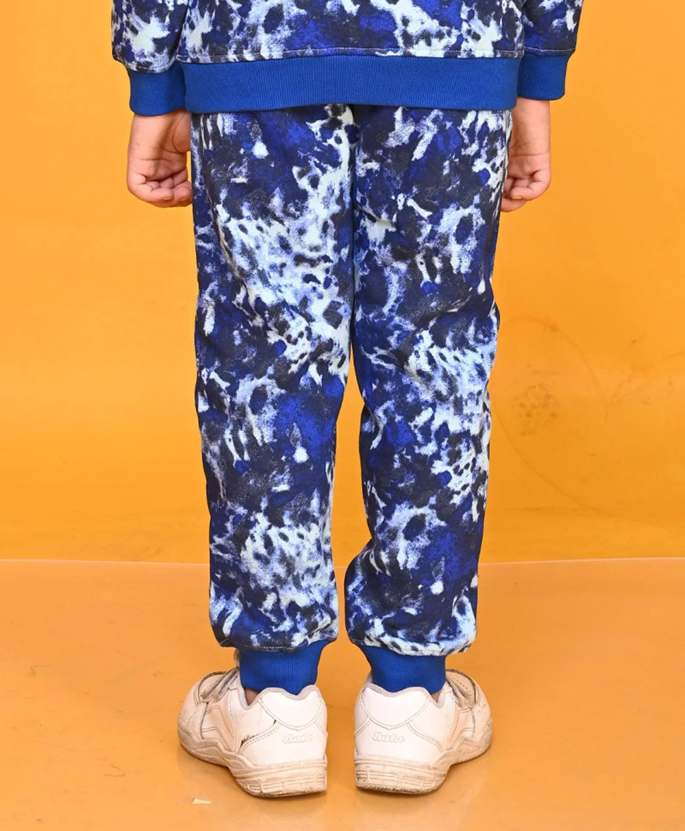 TIE DYE SKY BOYS FLEECE JOGGER - SKY - Anthrilo 