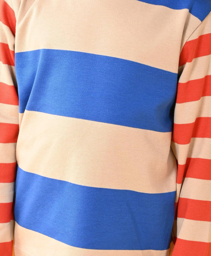 BLUE STRIPE LONG SLEEVE PYJAMA SET - FOREVER - Anthrilo 