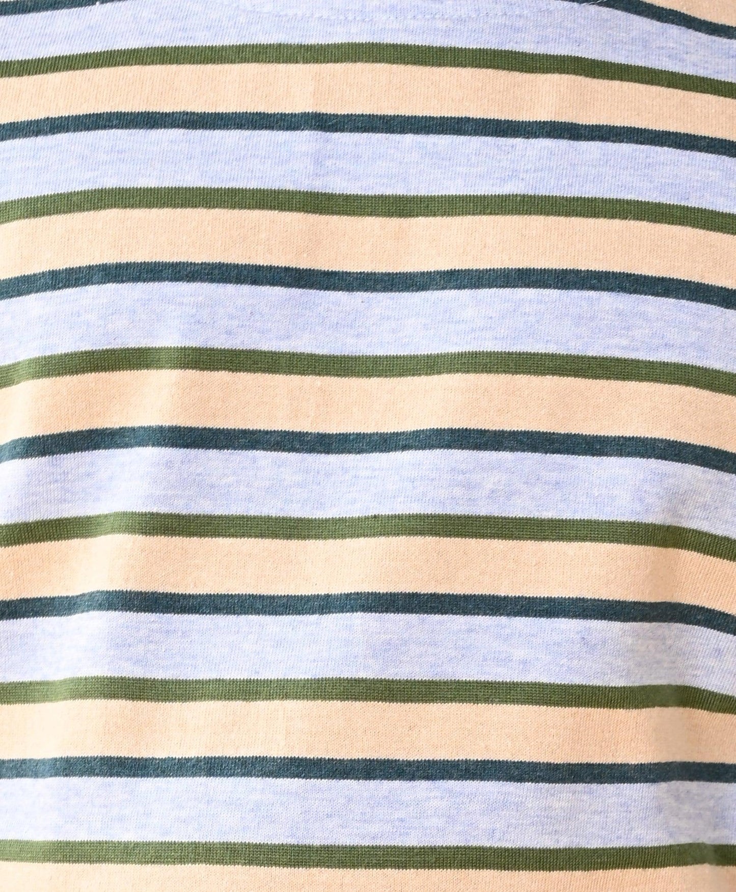 SKY BEIGE GREEN STRIPED LONG SLEEVES BOYS PYJAMA SET - Anthrilo 