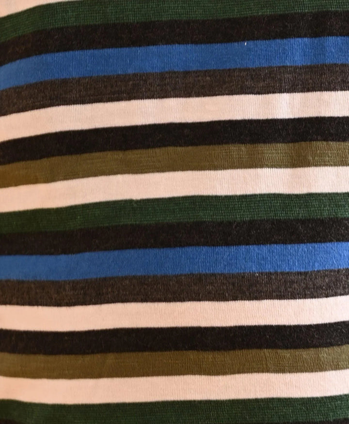 ANTHRA MELANGE BLACK OLIVE STRIPED BOYS LONG SLEEVES PYJAMA SET - Anthrilo 