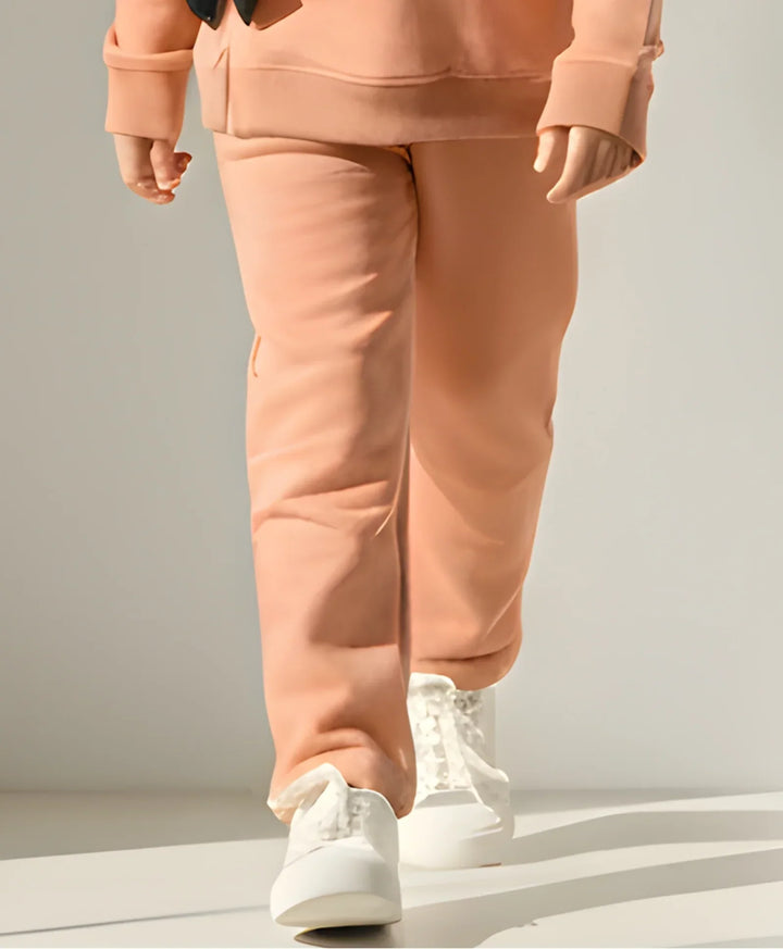 SAND PLAIN PLUSH JOGGER (FLEECE) - Anthrilo 