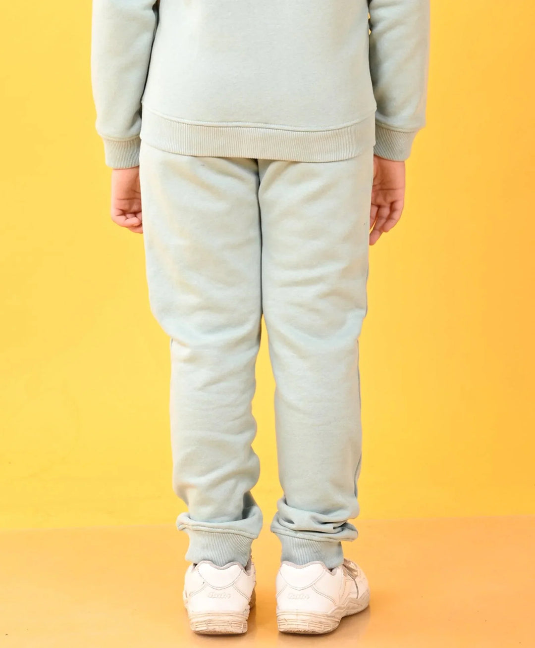 OIL GREEN BOYS FLEECE JOGGER - OIL GREEN - Anthrilo 