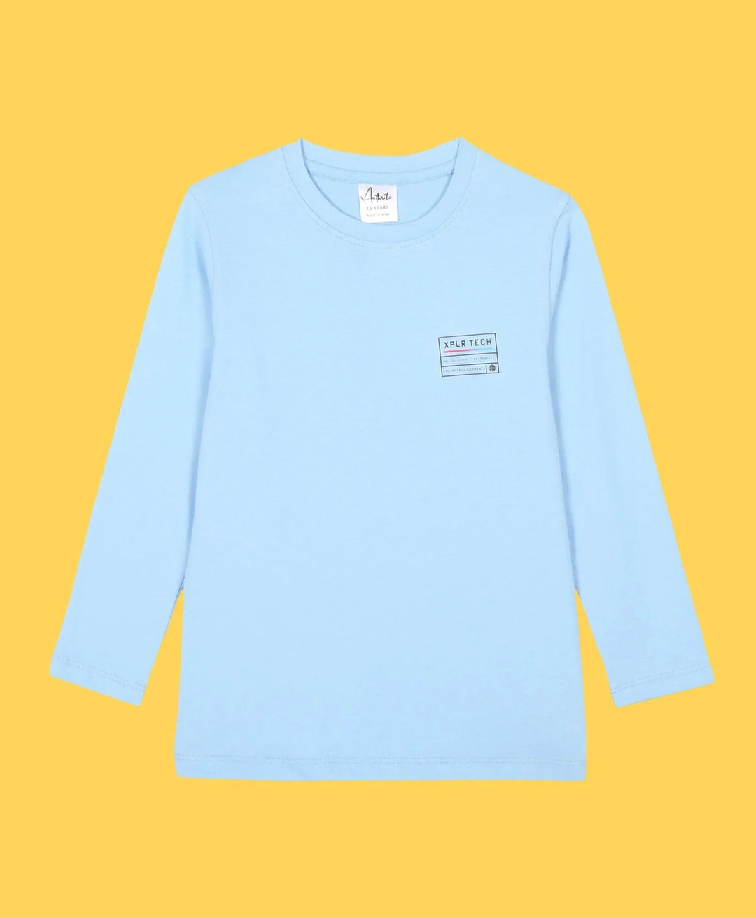 XPLR BOYS LONG SLEEVE T-SHIRT - SKY - Anthrilo 