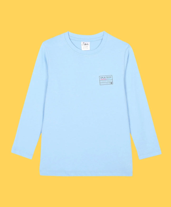 XPLR BOYS LONG SLEEVE T-SHIRT - SKY - Anthrilo 