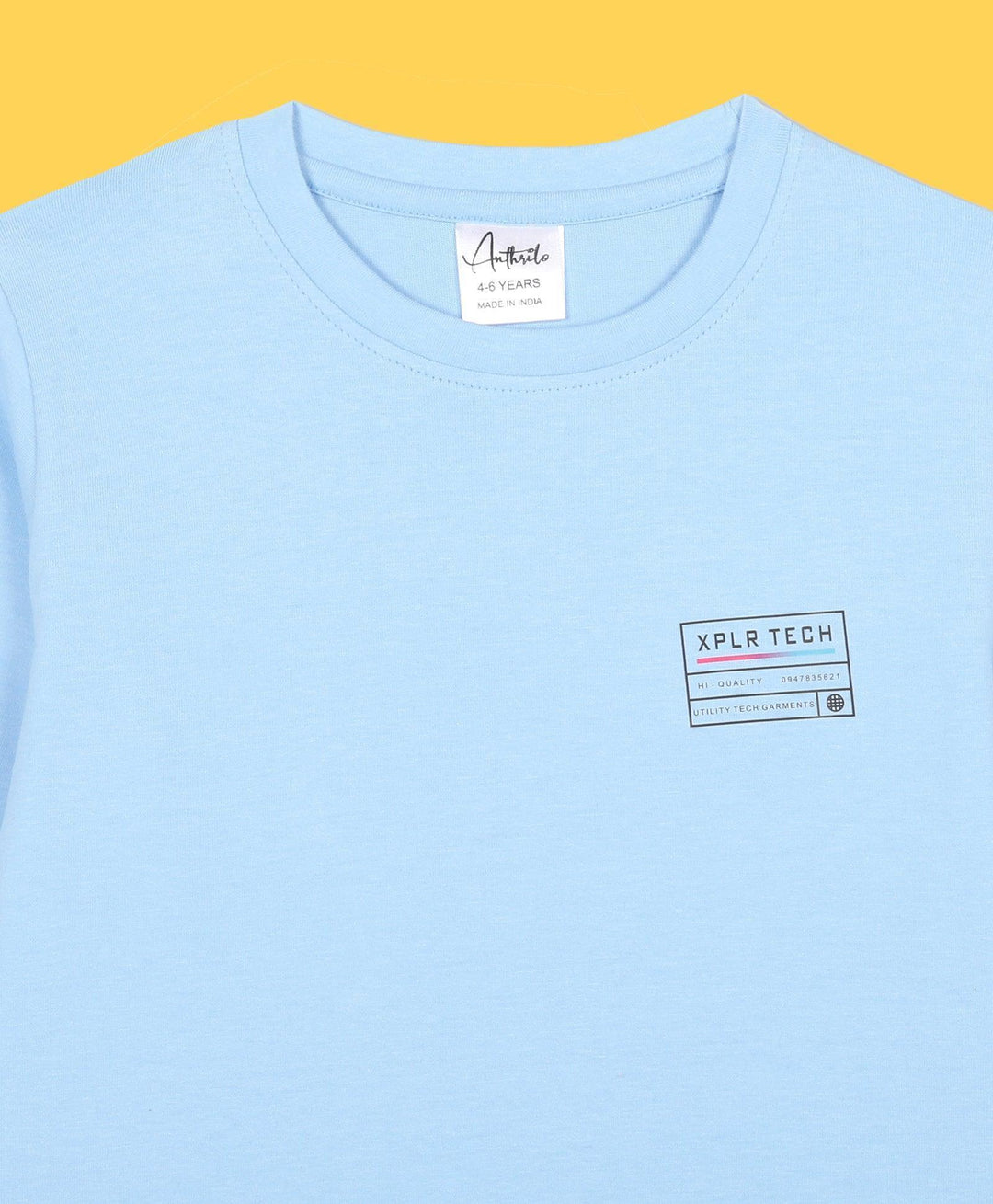 XPLR BOYS LONG SLEEVE T-SHIRT - SKY - Anthrilo 