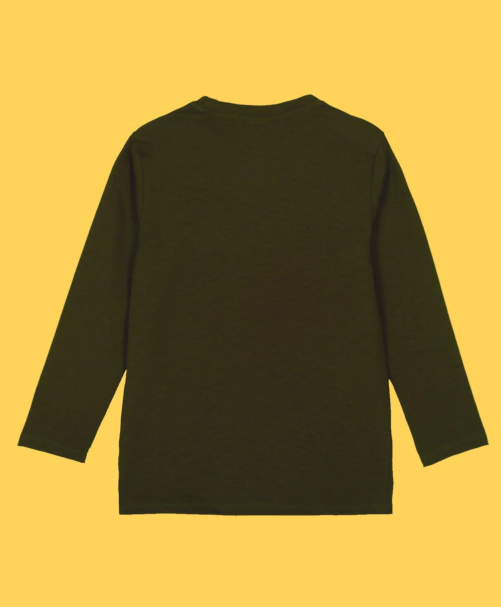 XPLR BOYS LONG SLEEVE T-SHIRT - OLIVE - Anthrilo 