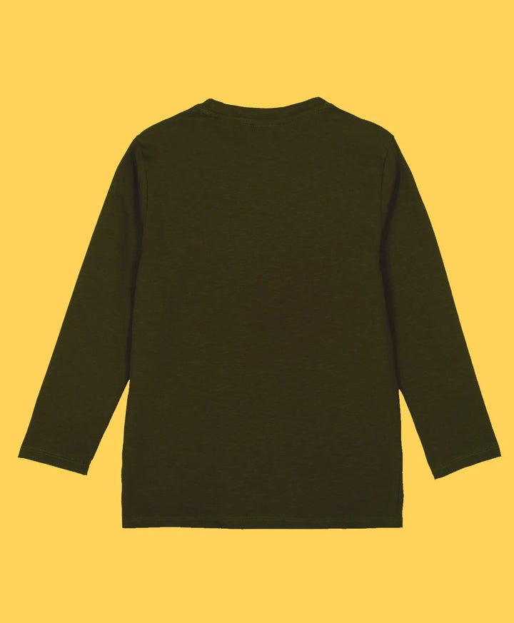 XPLR BOYS LONG SLEEVE T-SHIRT - OLIVE - Anthrilo 