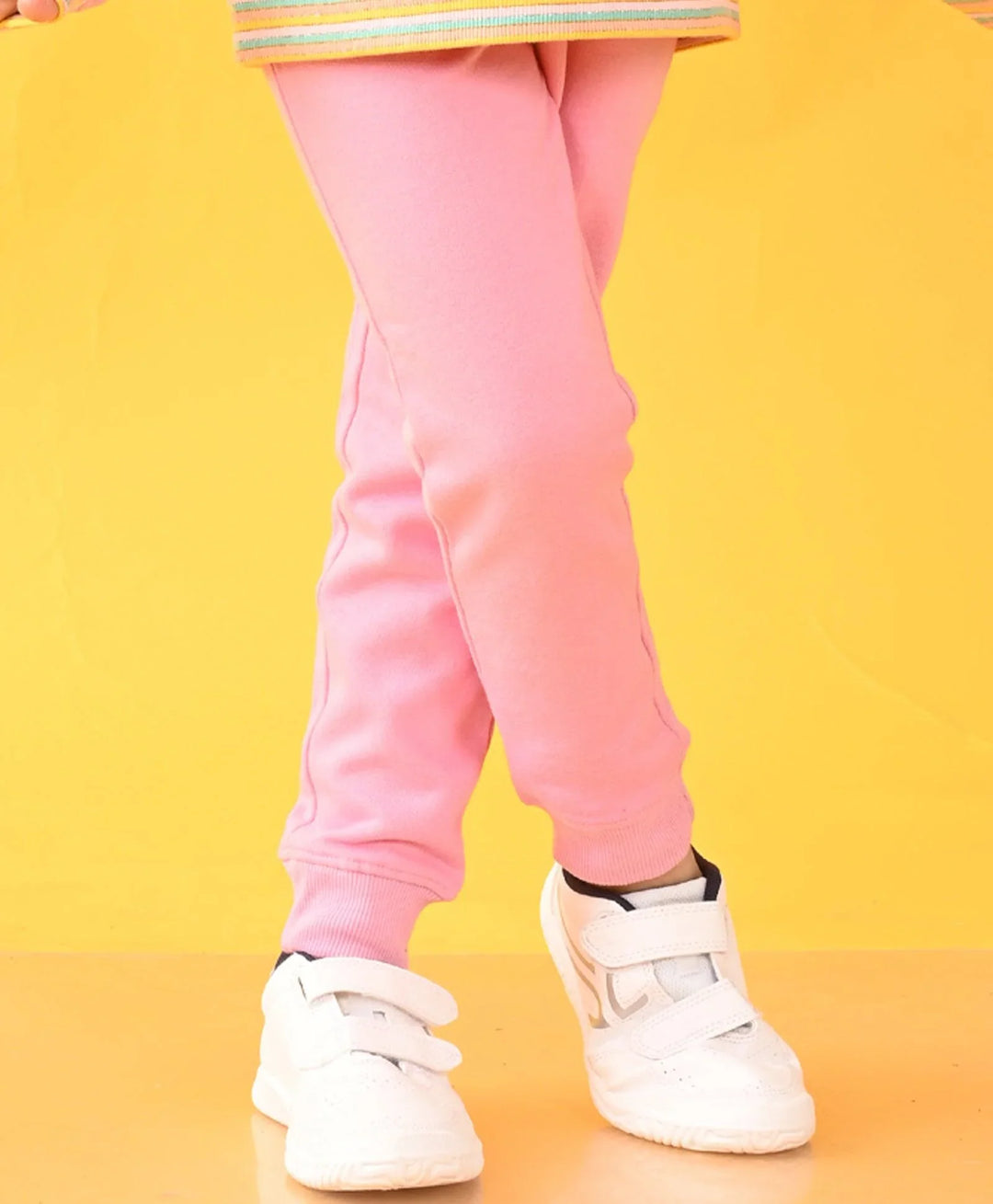 PINK SUNSHINE FLEECE JOGGER - PINK - Anthrilo 