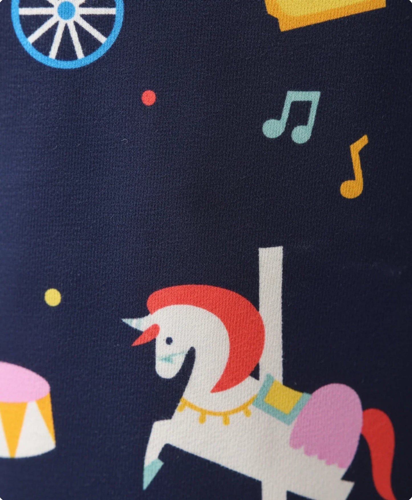 CARNIVAL CIRCUS LONG SLEEVES PYJAMA SET - BLUE