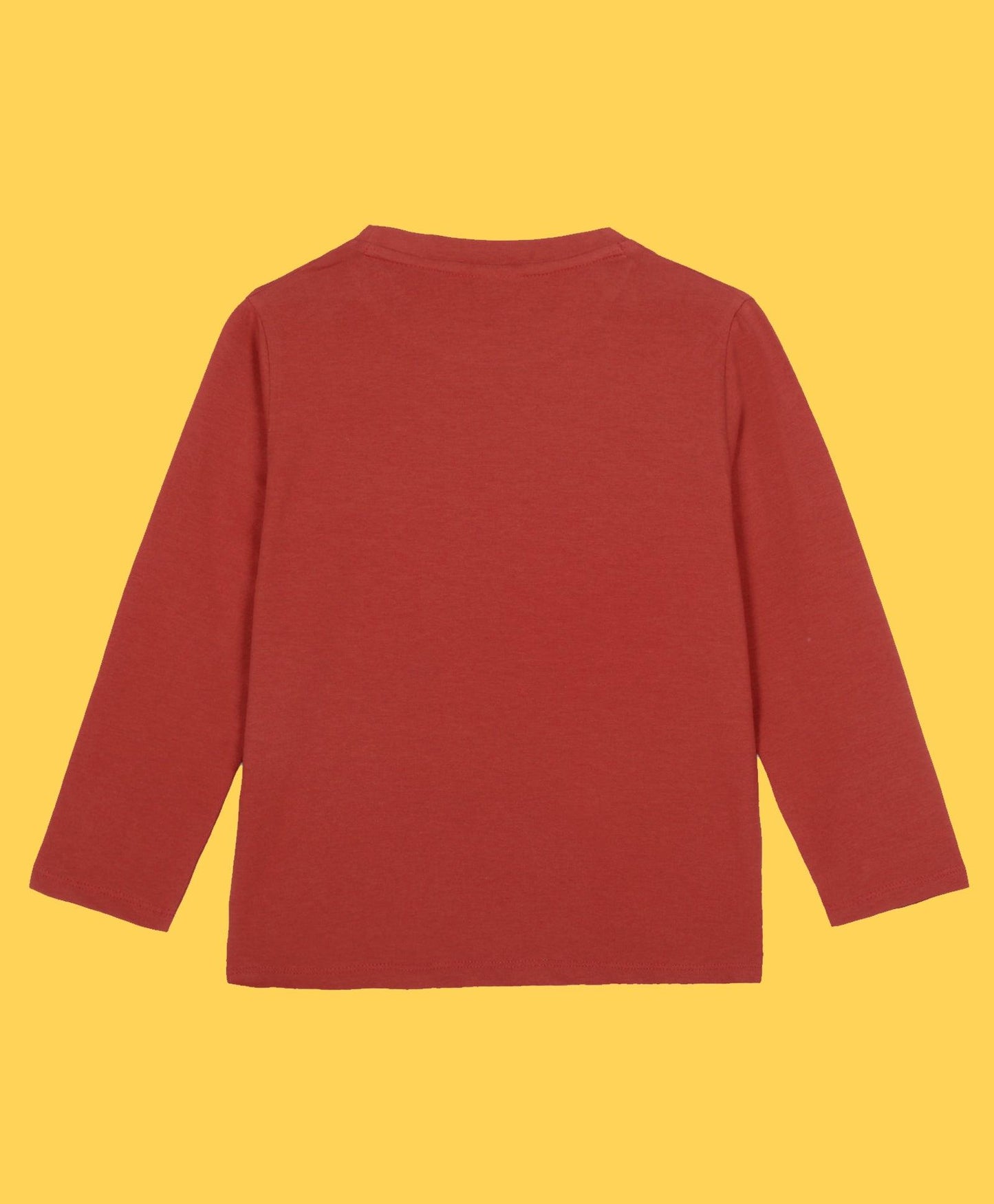NEWYORK RED LONG SLEEVES T-SHIRT - RED - Anthrilo 