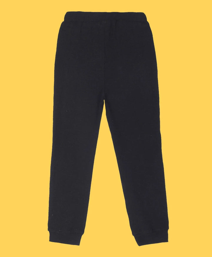 BLACK TERRY JOGGER - BLACK - Anthrilo 