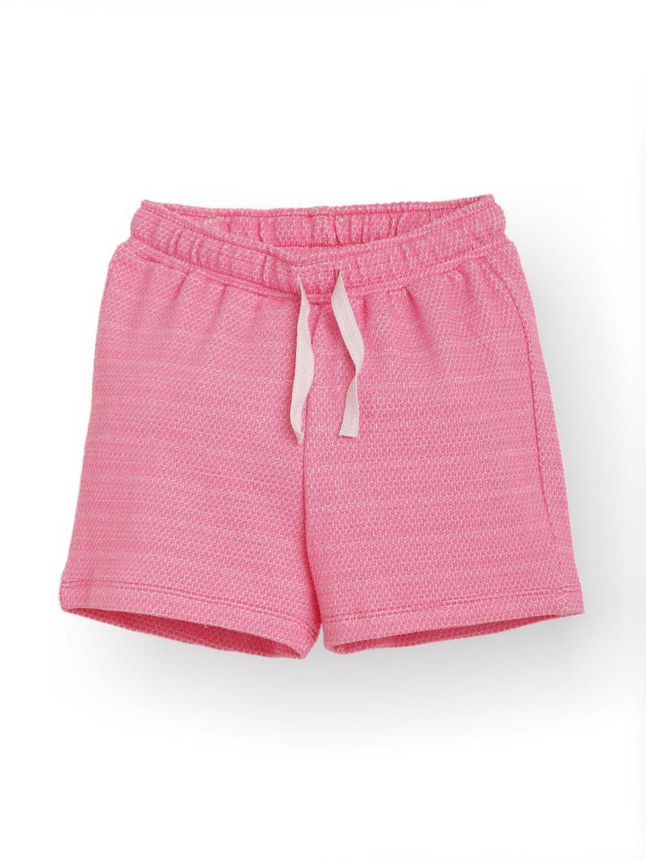 PINK POPCORN GIRLS SHORTS - PINK - Anthrilo 