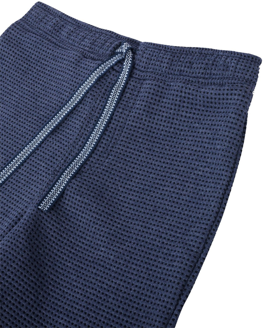 BLUE CHECK TEXTURED BOYS SHORTS - BLUE - Anthrilo 