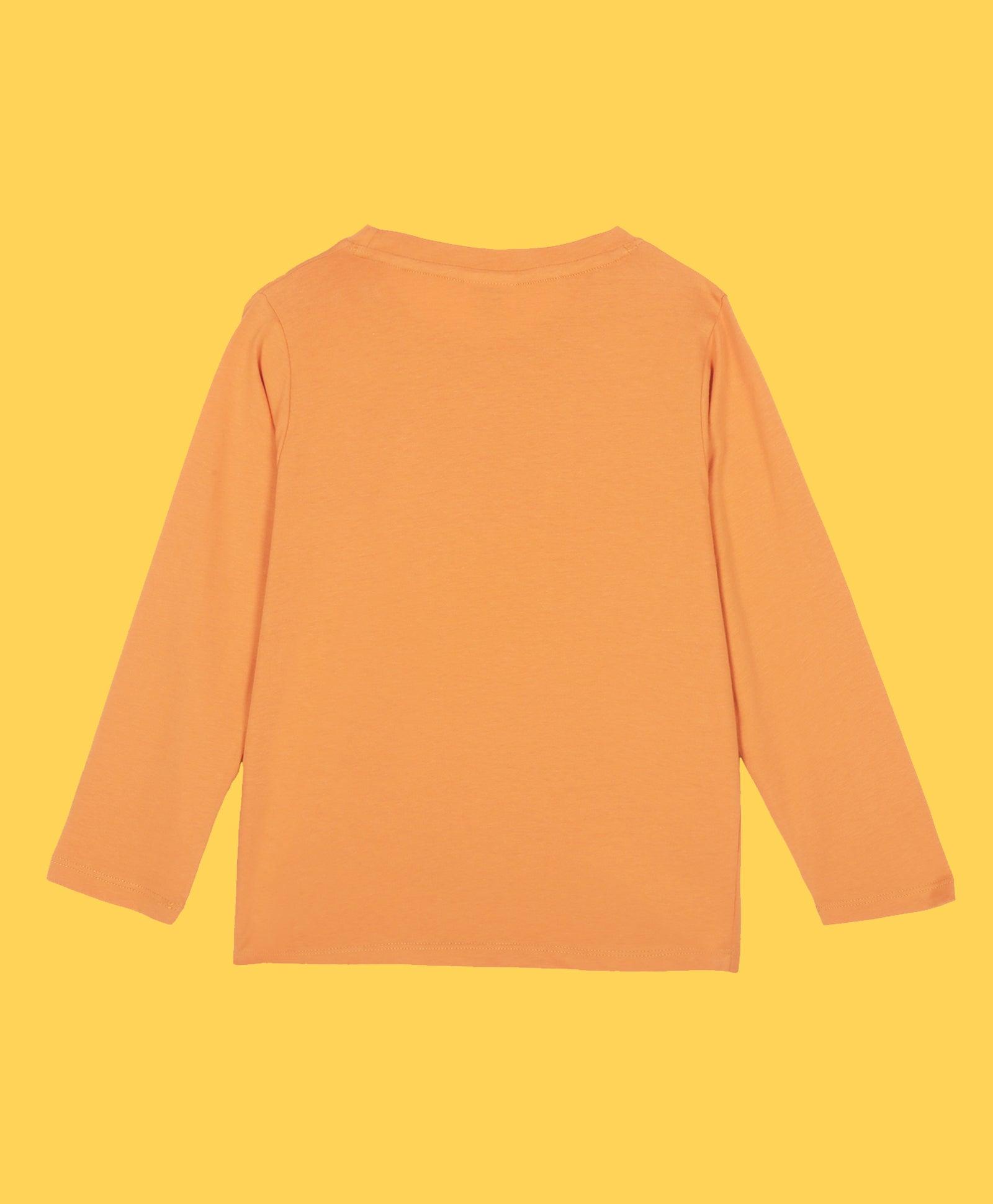 LONDON MUSTARD GIRLS LONG SLEEVES T-SHIRT - MUSTARD - Anthrilo 