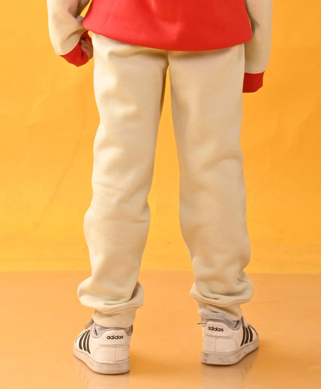 CREAM WARM FLEECE JOGGER - CREAM - Anthrilo 