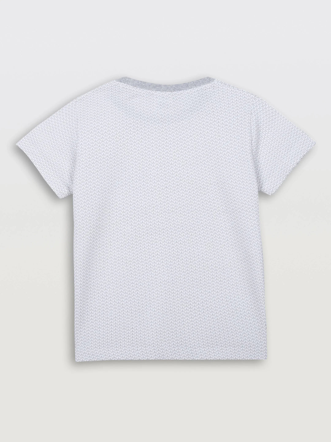 BASKETBALL GAME SHORT SLEEVE BOYS T-SHIRT - WHITE - Anthrilo 
