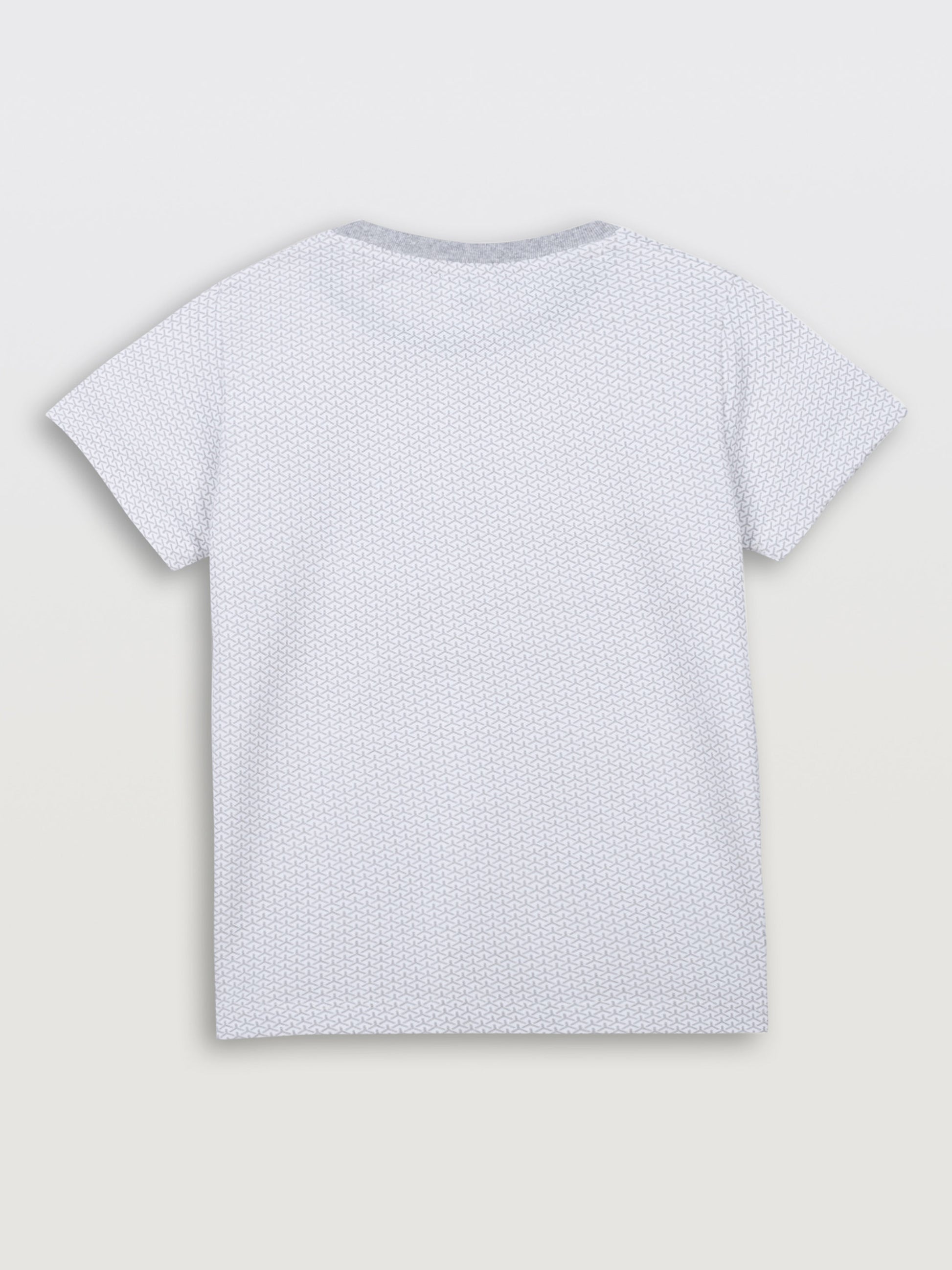 BASKETBALL GAME SHORT SLEEVE BOYS T-SHIRT - WHITE - Anthrilo 