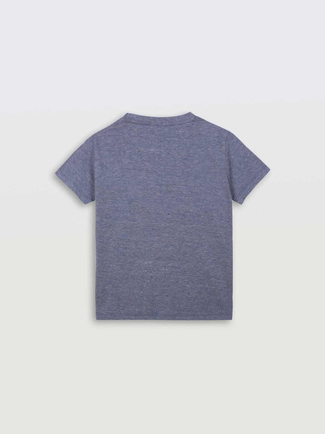 GET READY BLUE MELANGE SHORT SLEEVE BOYS T-SHIRT - BLUE - Anthrilo 