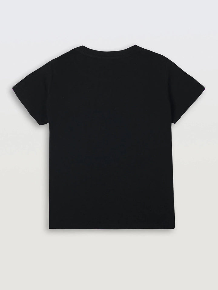 NEWYORK BLACK SHORT SLEEVE BOYS T-SHIRT - BLACK - Anthrilo 
