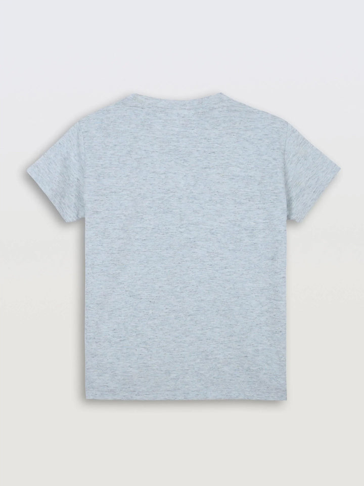 SUN SKY MELANGE SHORT SLEEVE BOYS T-SHIRT - SKY - Anthrilo 