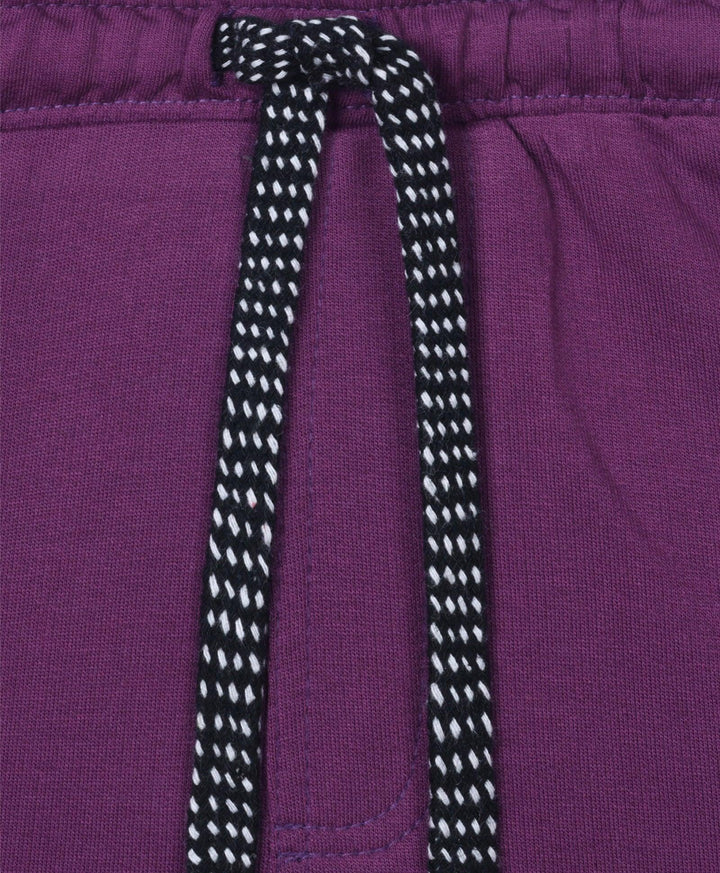 Basketball Dark Purple Boys Shorts - Purple