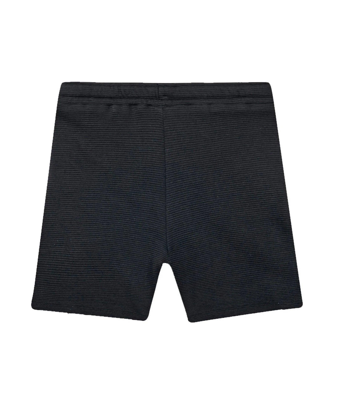 BLACK TEXTURE STRIPE BOYS SHORTS - BLACK - Anthrilo 
