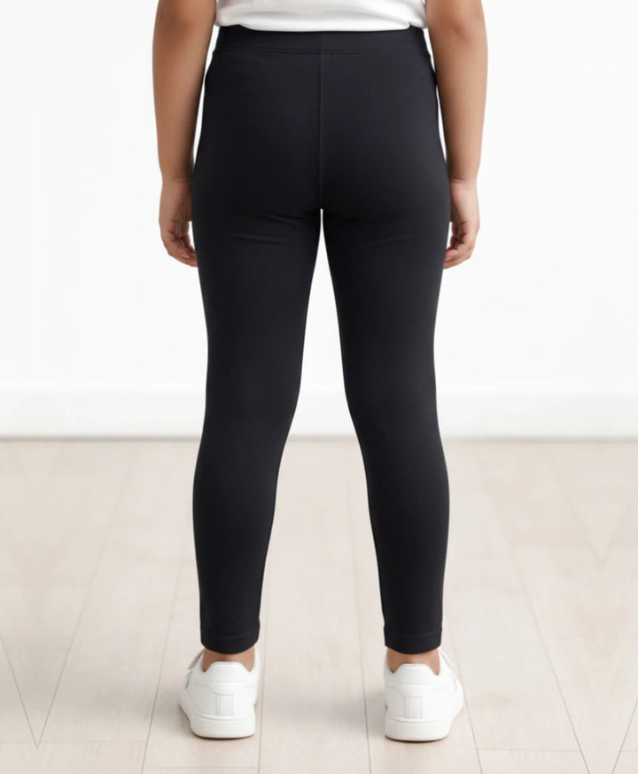 BLACK HEART SPORTY LEGGINGS - BLACK - Anthrilo 
