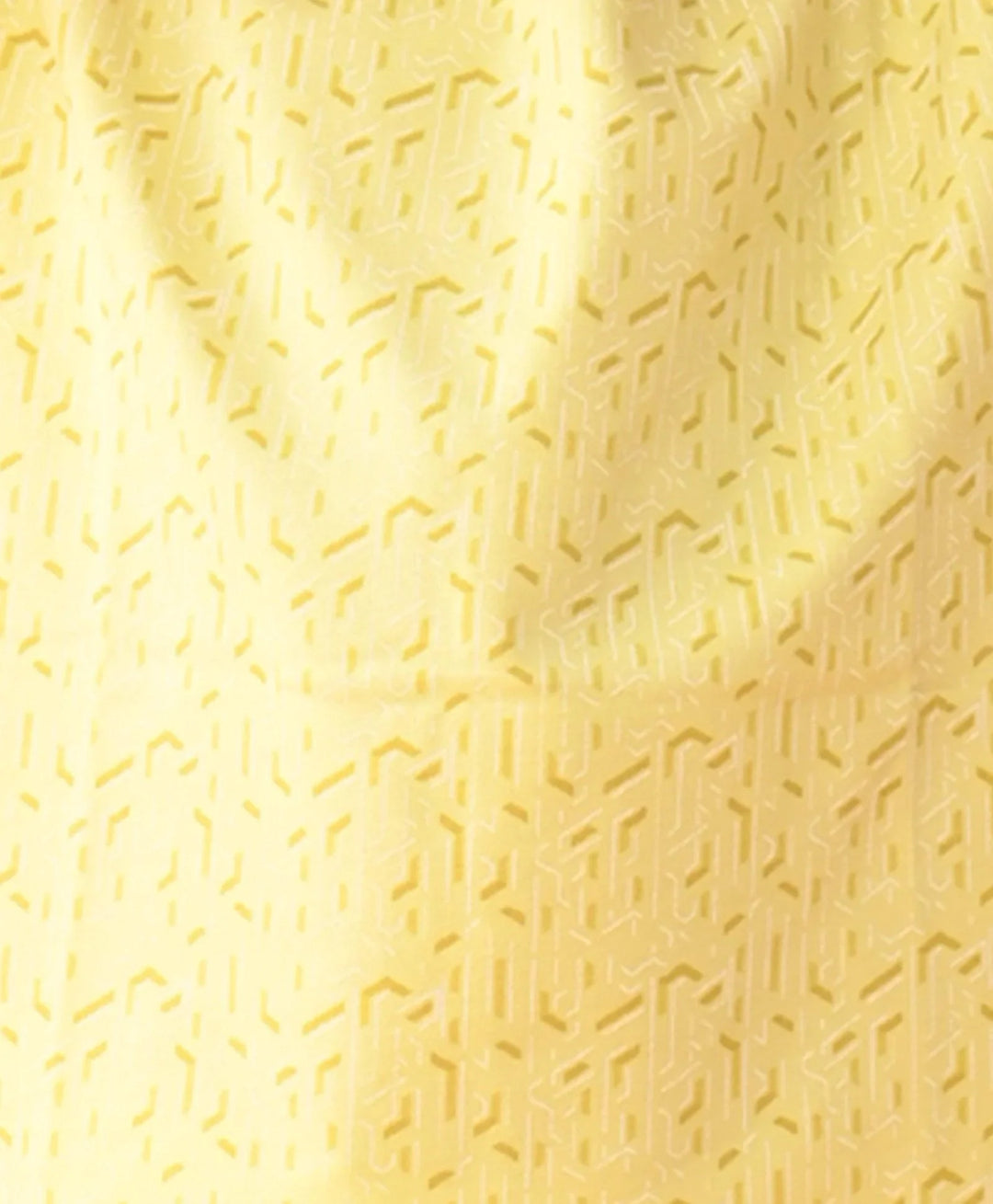 YELLOW ZIG ZAG PIQUE SHORT SLEEVES T-SHIRT - YELLOW - Anthrilo 