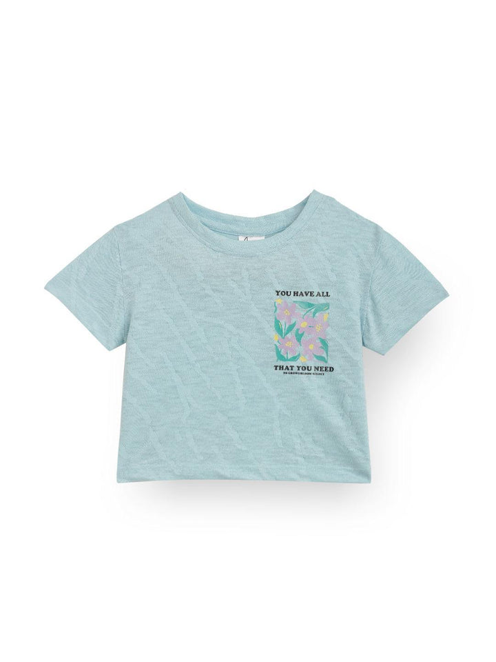 YOU HAVE ALL SKY GIRLS T-SHIRT - SKY - Anthrilo 