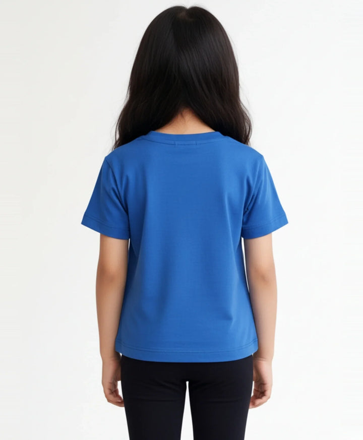 AMSTERDAM ROYAL SUMMER GIRLS T-SHIRT - BLUE - Anthrilo 