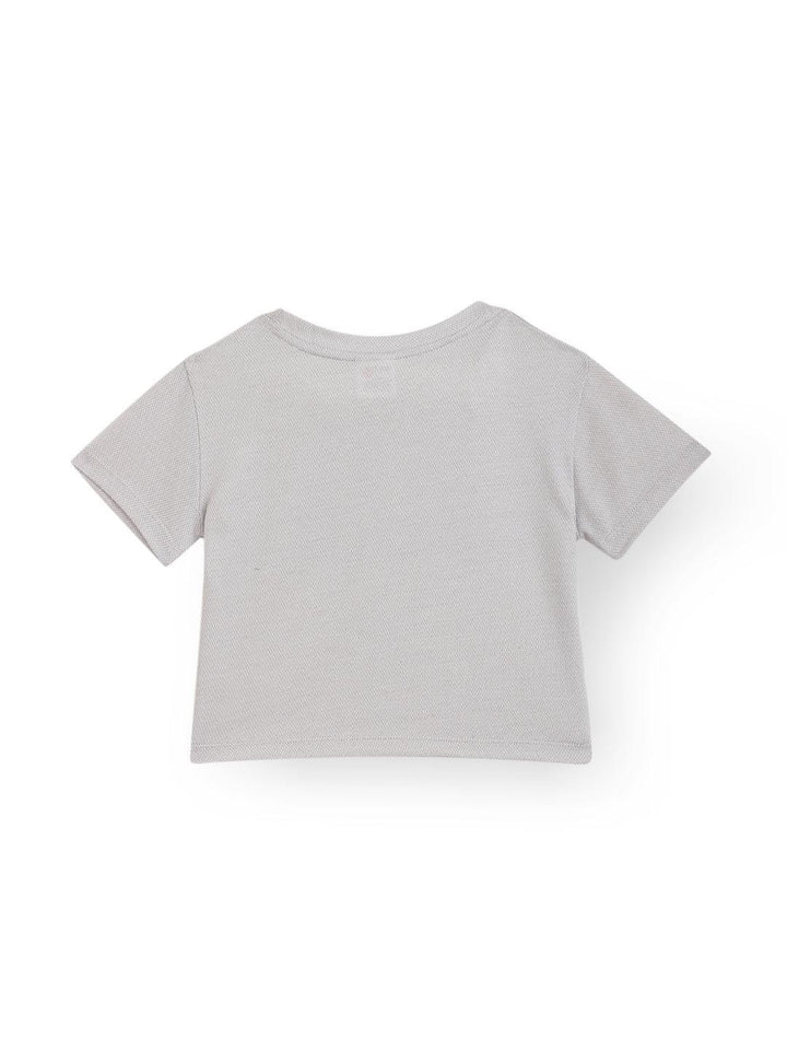 Never Give Up Summer Girls T-Shirt - Grey