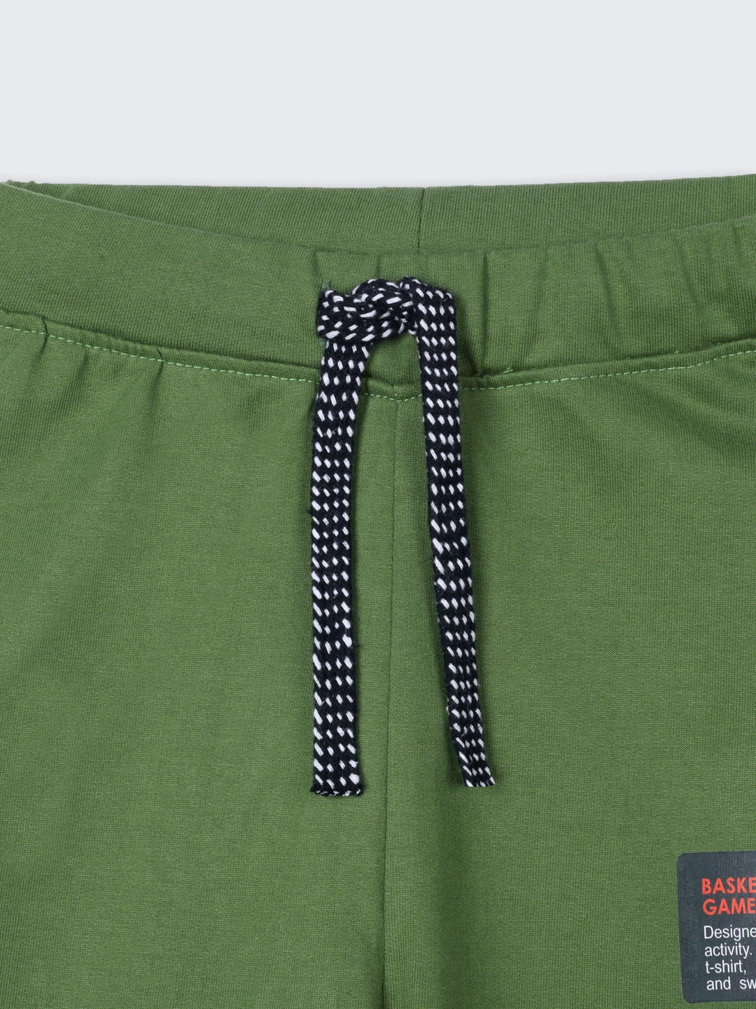 BASKETBALL OLIVE BOYS SUMMER JOGGER - GREEN - Anthrilo 