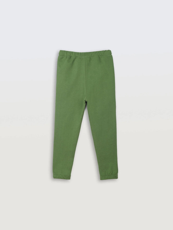 BASKETBALL OLIVE BOYS SUMMER JOGGER - GREEN - Anthrilo 