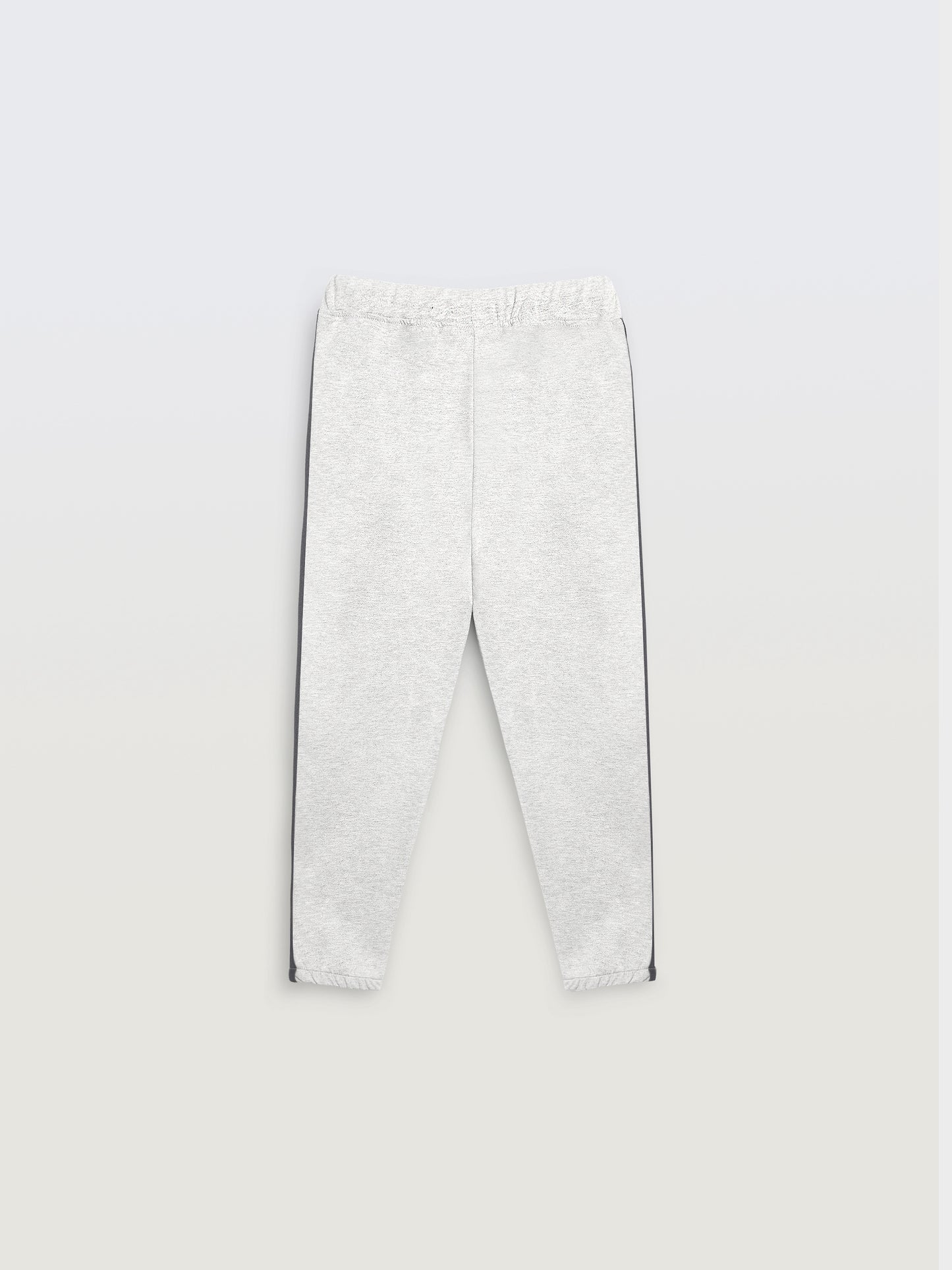 GREY MELANGE SIDE TAPE BOYS SUMMER JOGGER - GREY