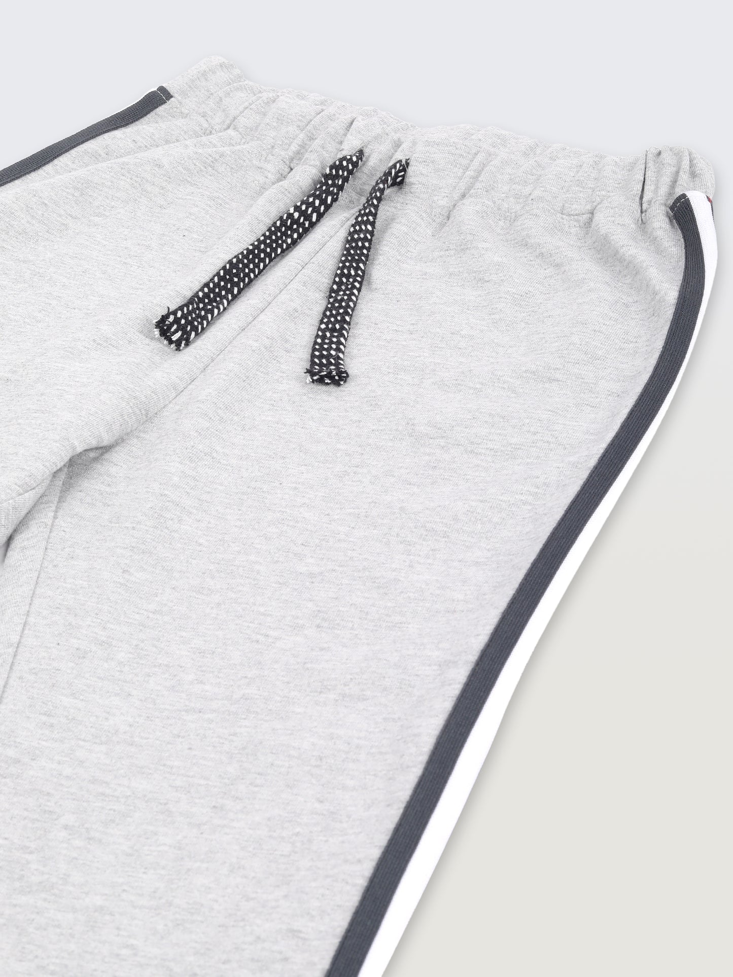 GREY MELANGE SIDE TAPE BOYS SUMMER JOGGER - GREY