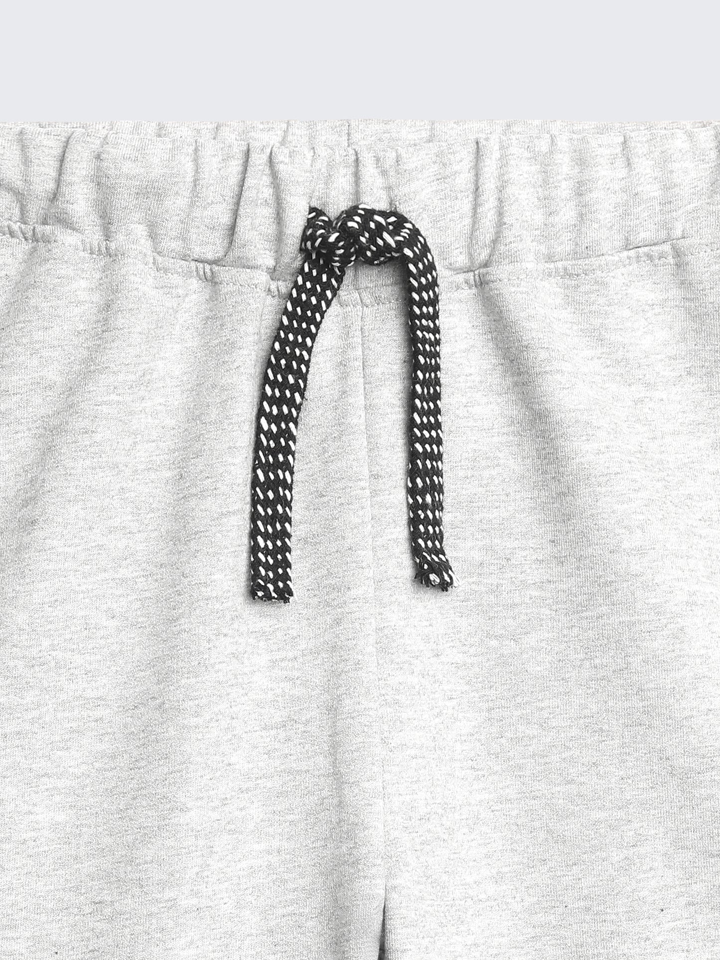 GREY MELANGE SIDE TAPE BOYS SUMMER JOGGER - GREY
