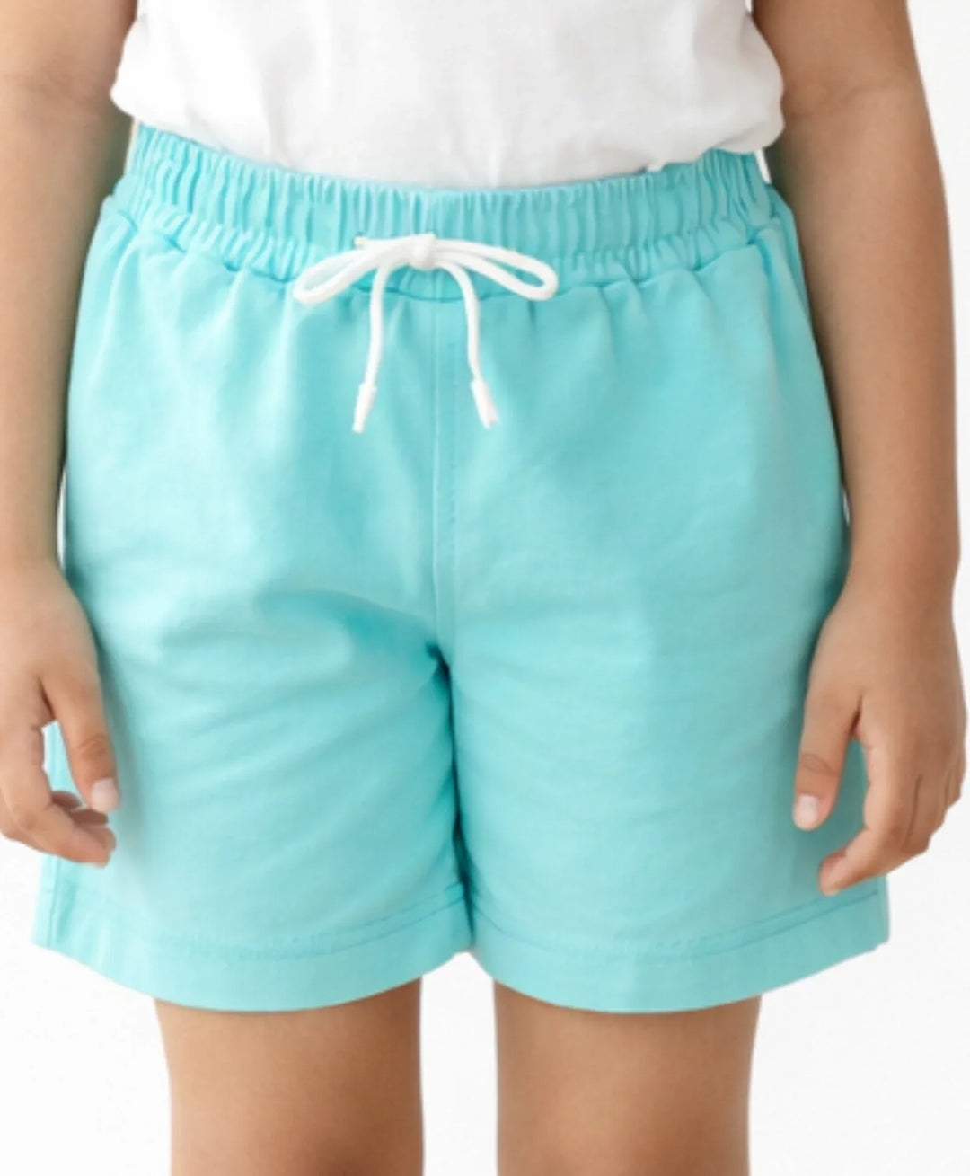 AQUA SUMMER GIRLS SHORTS - AQUA - Anthrilo 